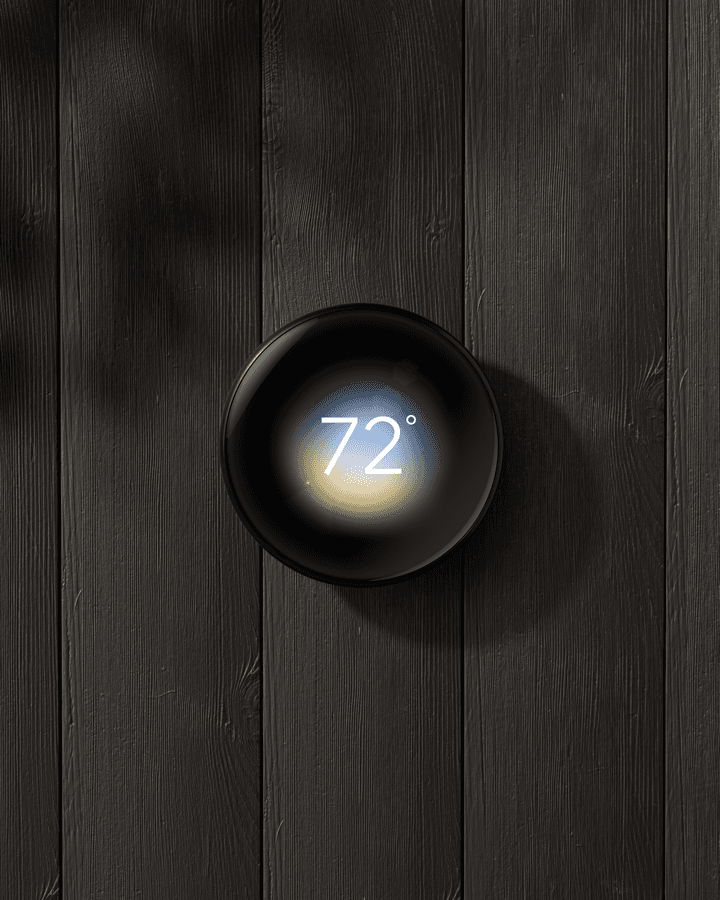 Google Nest Learning Thermostat 4th Generation supplied and installed in Dubai