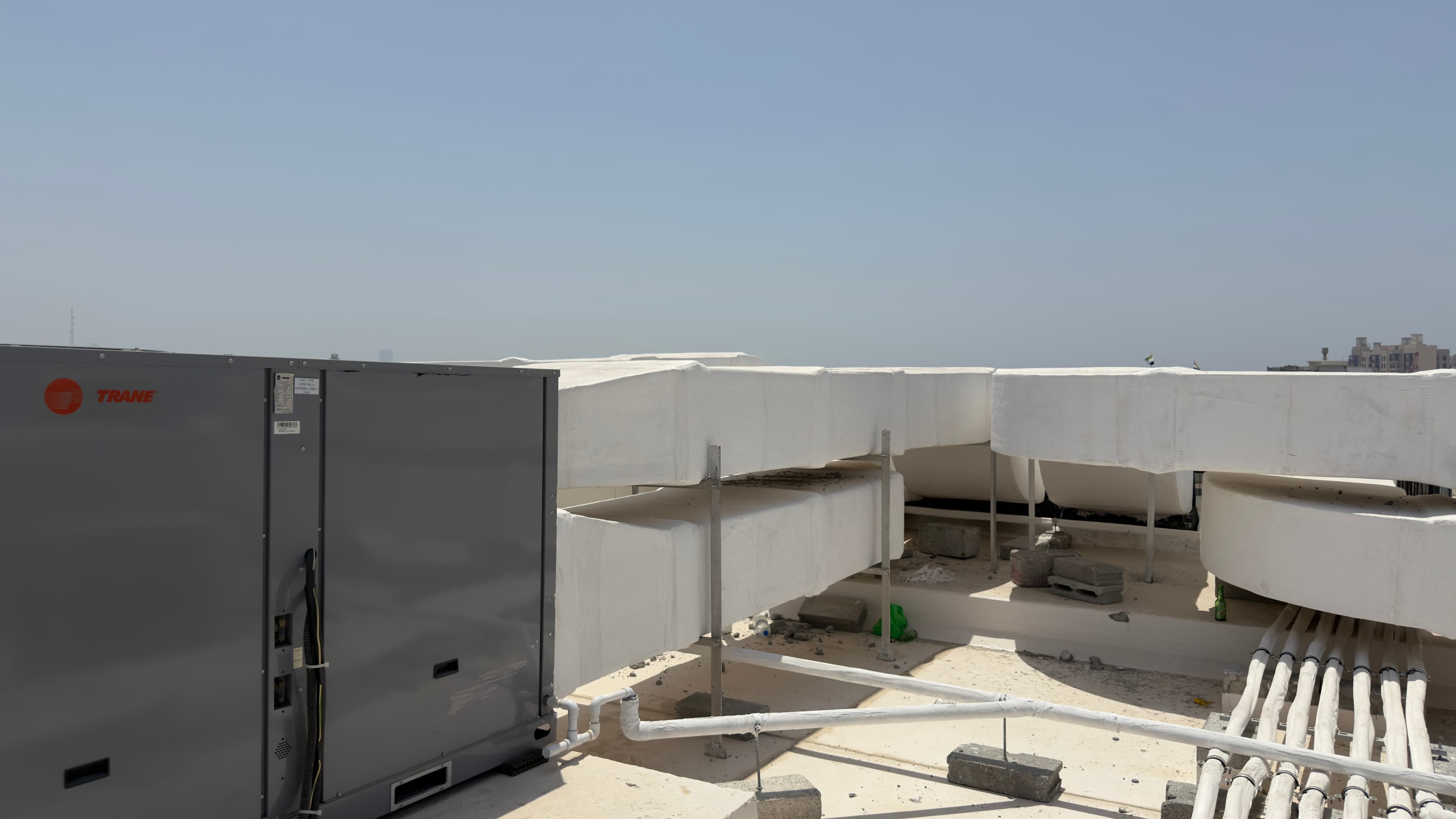 HVAC design and engineering scale at Dubai commercial project by AGEC